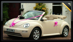 Beetle Wedding Car