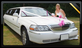 White Towncar Limousine